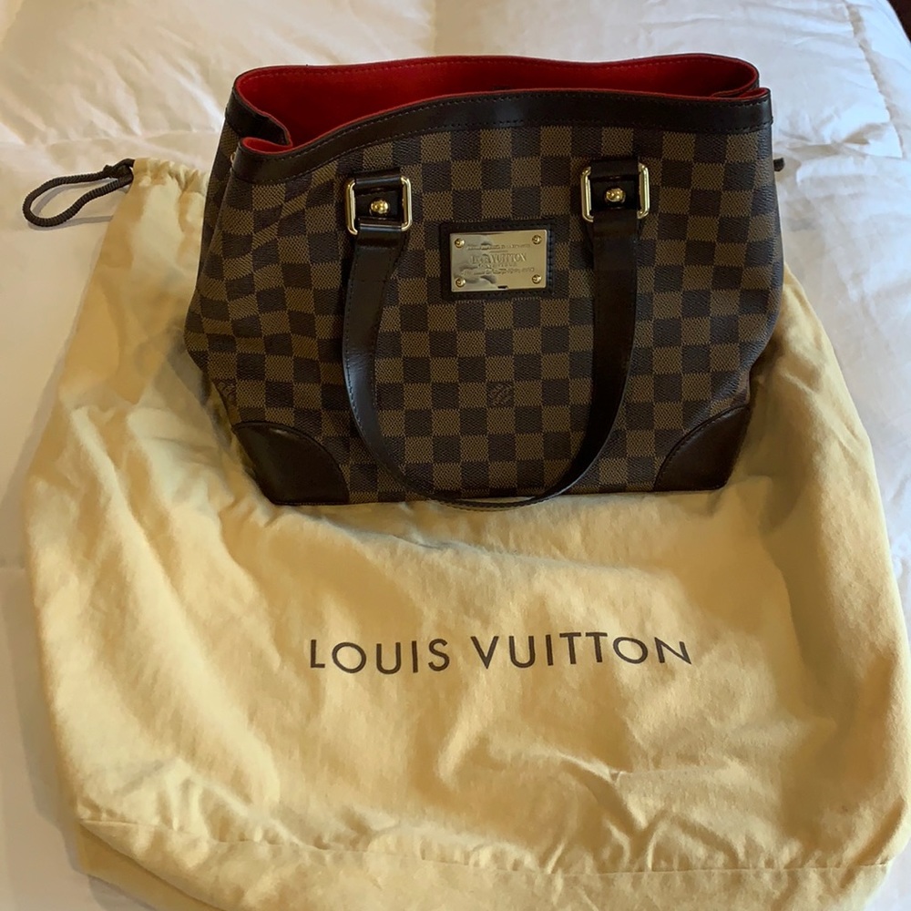 Louis Vuitton Purse Damier Hampstead LVMH